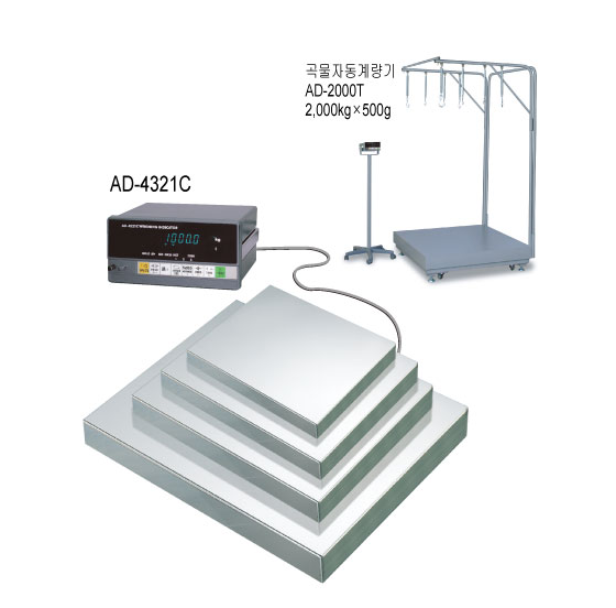 [AND] 고중량 플랫폼 전자저울(주문제작)